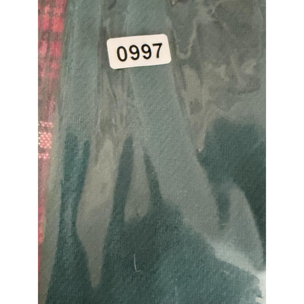 VTG 70s Cottagecore Wool Patchwork Plaid Maxi Skirt Size Small Holiday Mr Hank - Picture 8 of 8